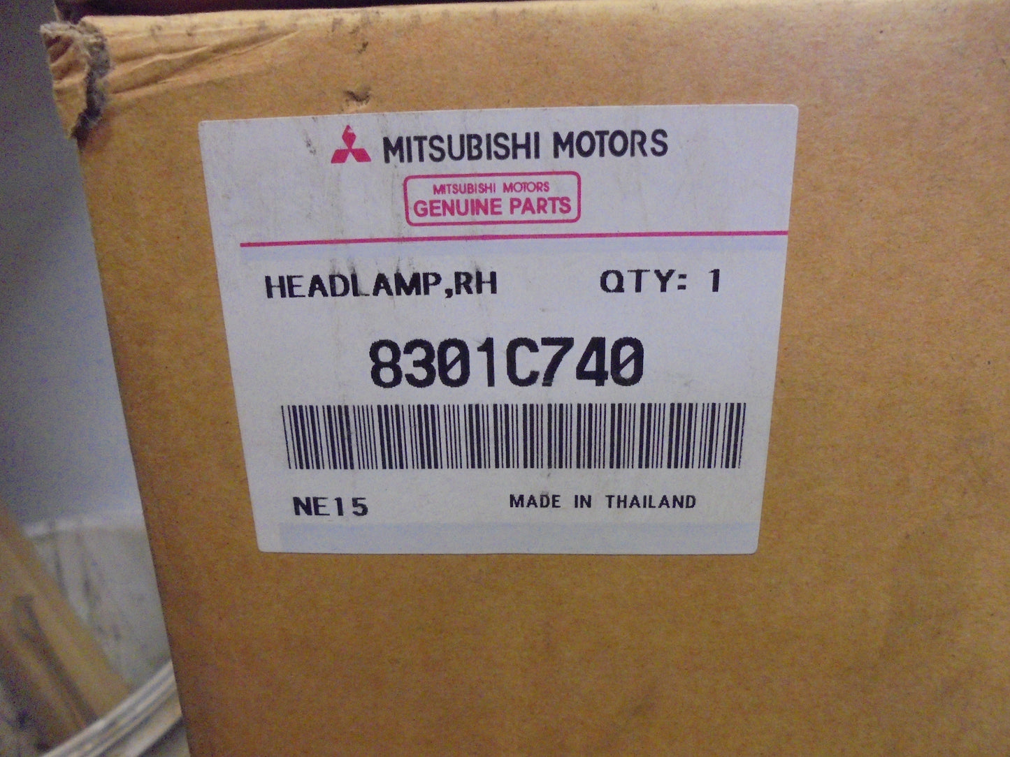 Mitsubishi MQ Triton Genuine Driver Front Xenon LED Headlight New Part