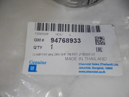 Holden RG Colorado Genuine Drive Shaft Boot Clamp New Part