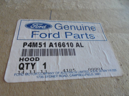Ford Focus II 1.6TDI Genuine Bonnet (Repairable Damage) New Part