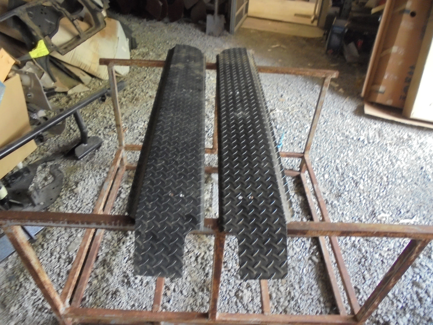Side Step Replacement Tread Plates Pair See Description New Part