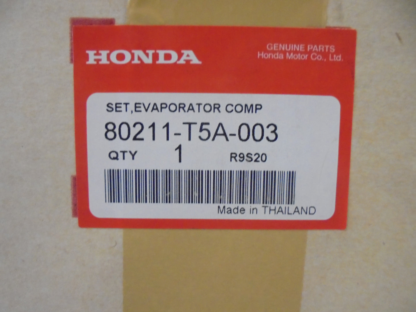 Honda HR-V/City/Jazz Genuine Evaporator Compressor Cooling Coil New Part