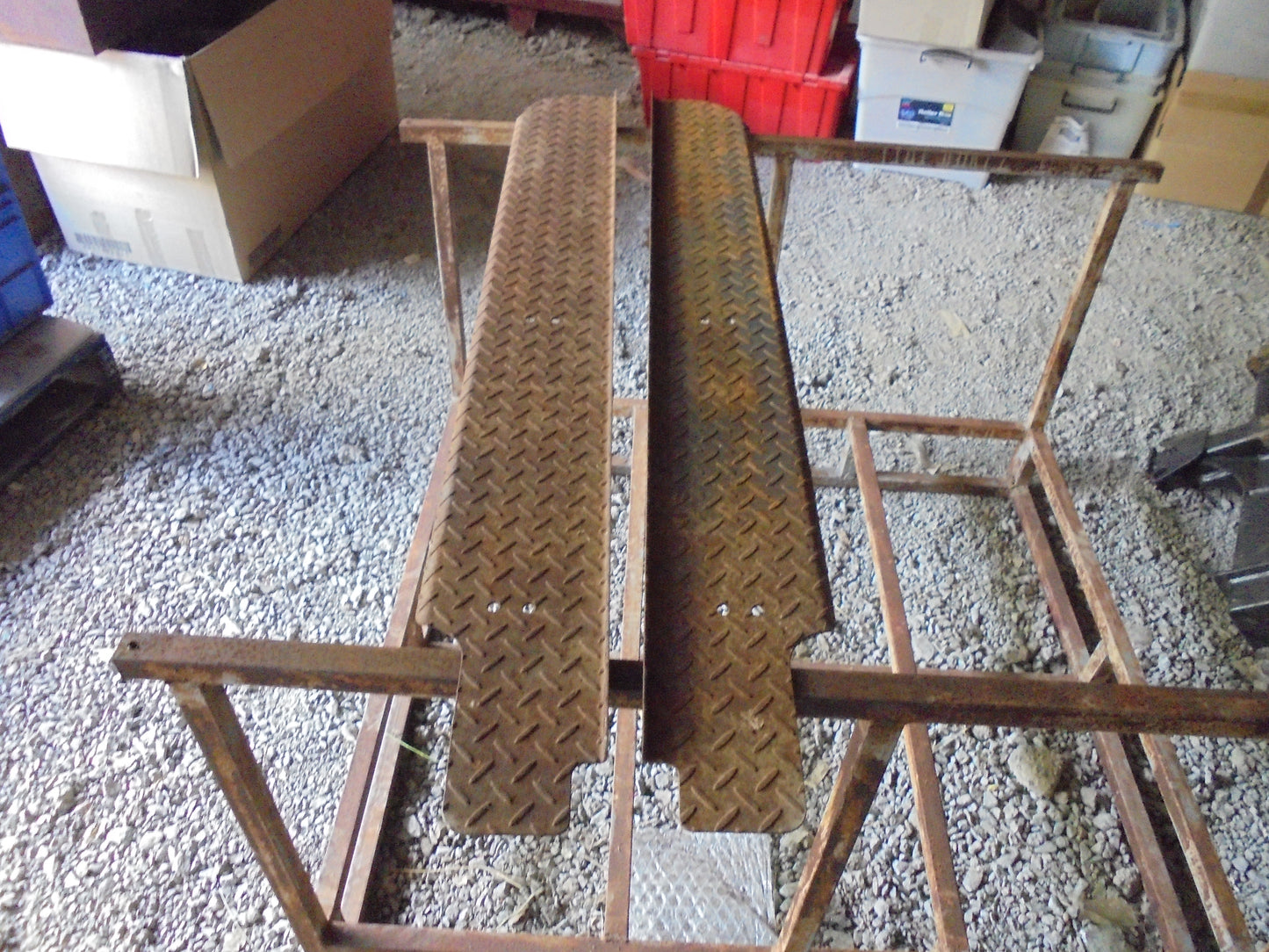Side Step Replacement Tread Plates Pair See Description New Part