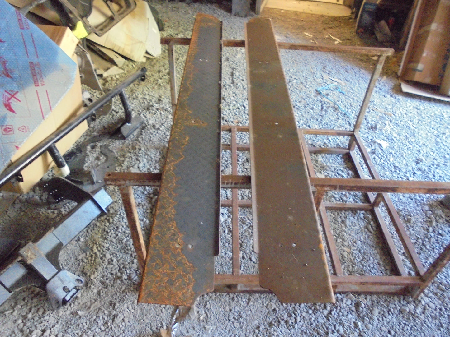Side Step Replacement Tread Plates Pair See Description New Part