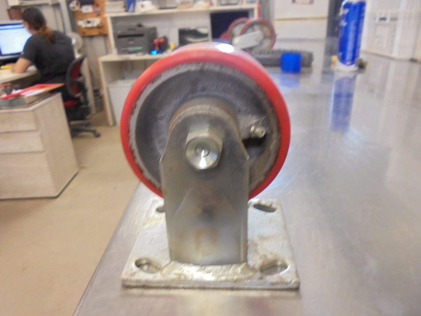 Caster Wheel Greaseable Solid New Part