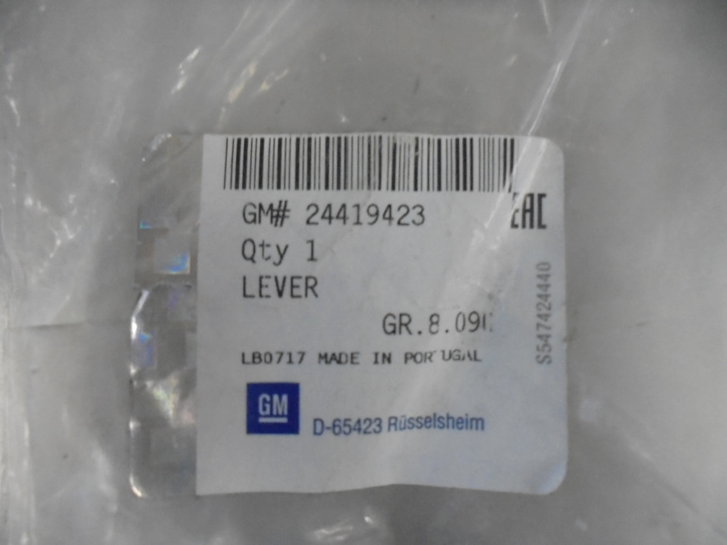 Holden Barina-Combo-Tigra-Astra Genuine Bonnet Release Handle New Part