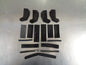 Jeep JK Wrangler Genuine Hardtop Foam Seal Kit New Part