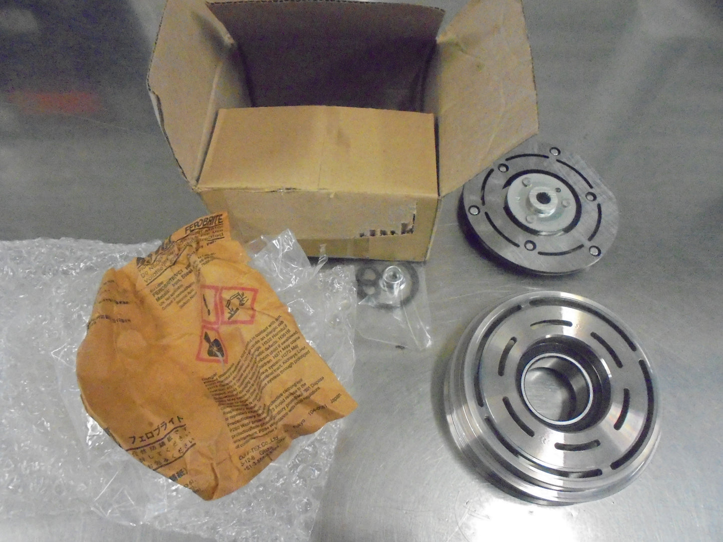 Honda Jazz Genuine Air Compressor Clutch Set New Part