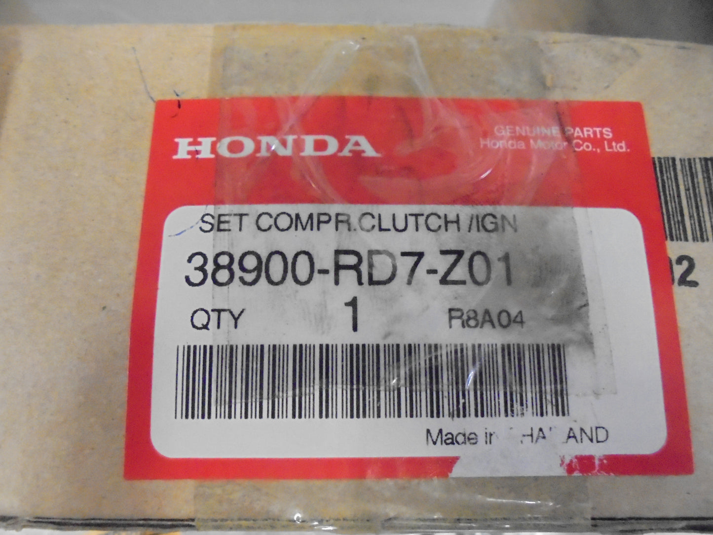 Honda Jazz Genuine Air Compressor Clutch Set New Part