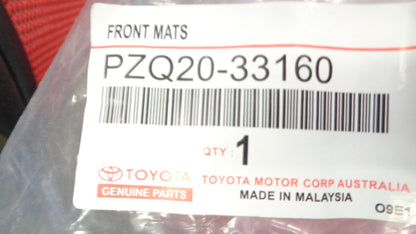 Toyota Camry Atara Genuine Front Rubber Mat Set New Part