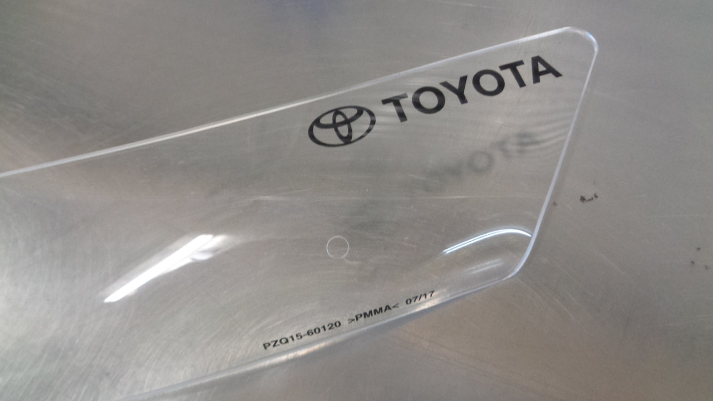 Toyota 150 Series Prado Genuine Clear Bonnet Protector New Part
