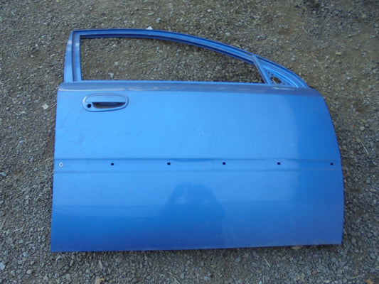 Hyundai Accent Drivers Front Door Factory Blue Used Part