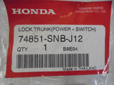 Honda Civic Type-R FD-2 Genuine Power Switch And Latch Boot New Part