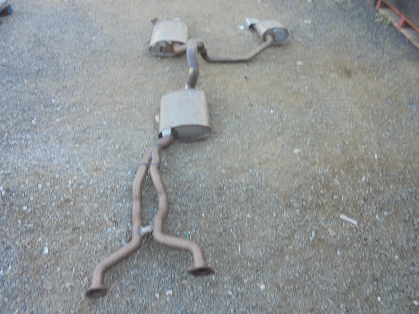 Ford BF Falcon Super Pursuit Ute V8 Genuine Exhaust VGC Used Part