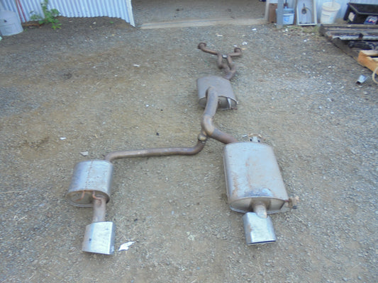 Ford BF Falcon Super Pursuit Ute V8 Genuine Exhaust VGC Used Part