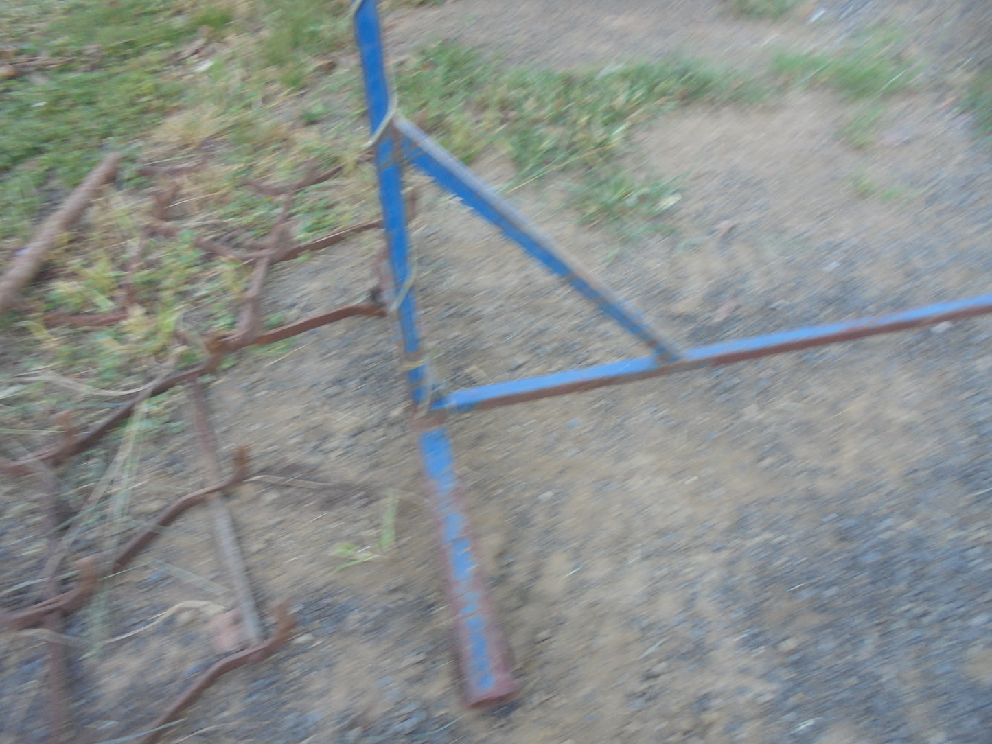 Welders Screen Frame On Wheels VGC Used Part