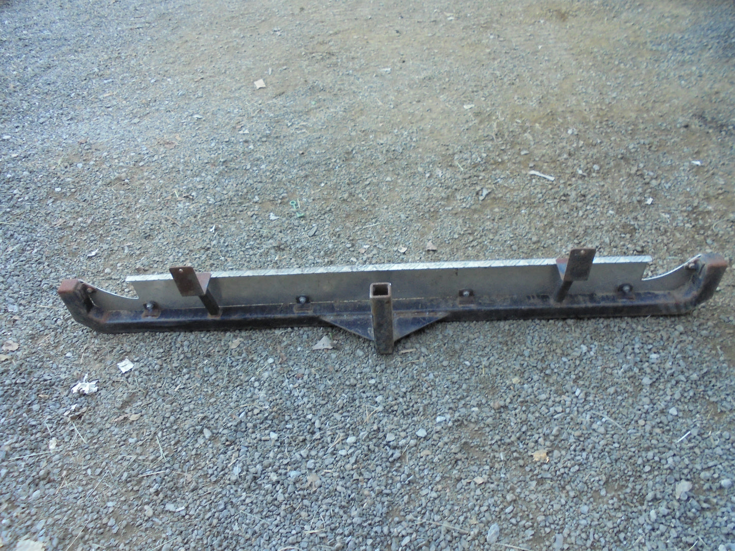 Universal Rear Step Steel With Checker Plate Step Used Part VGC