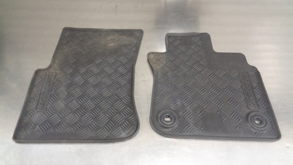 Toyota 70 Series Landcruiser Workmate Front Rubber Mat Set New Part