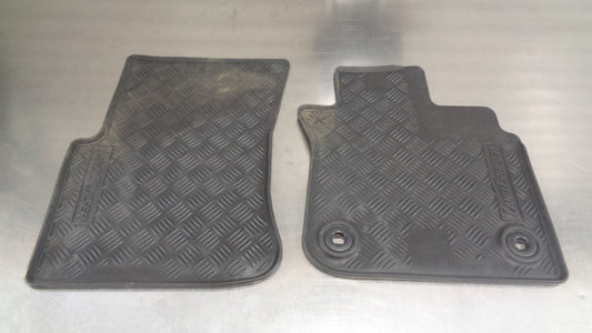 Toyota 70 Series Landcruiser Workmate Front Rubber Mat Set New Part