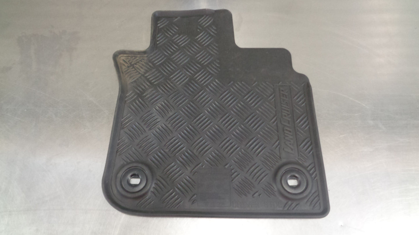 Toyota 70 Series Landcruiser Workmate Front Rubber Mat Set New Part