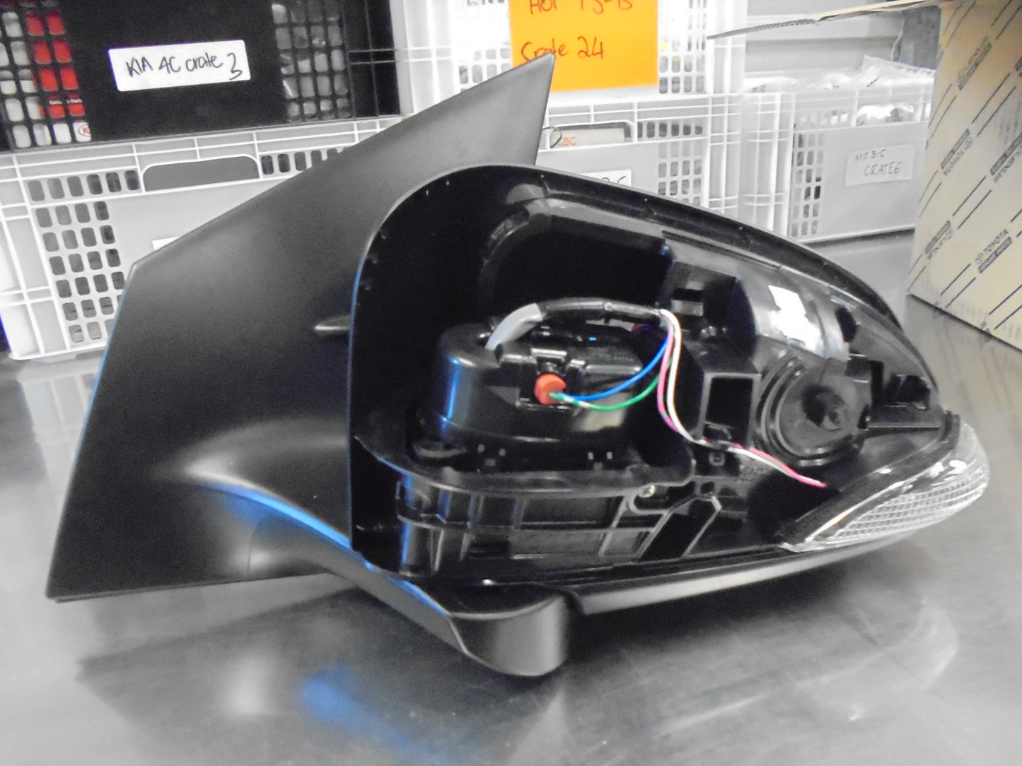 Toyota Corolla Ascent Genuine Passenger Side Outer Mirror Assembly (No Scalp) New Part