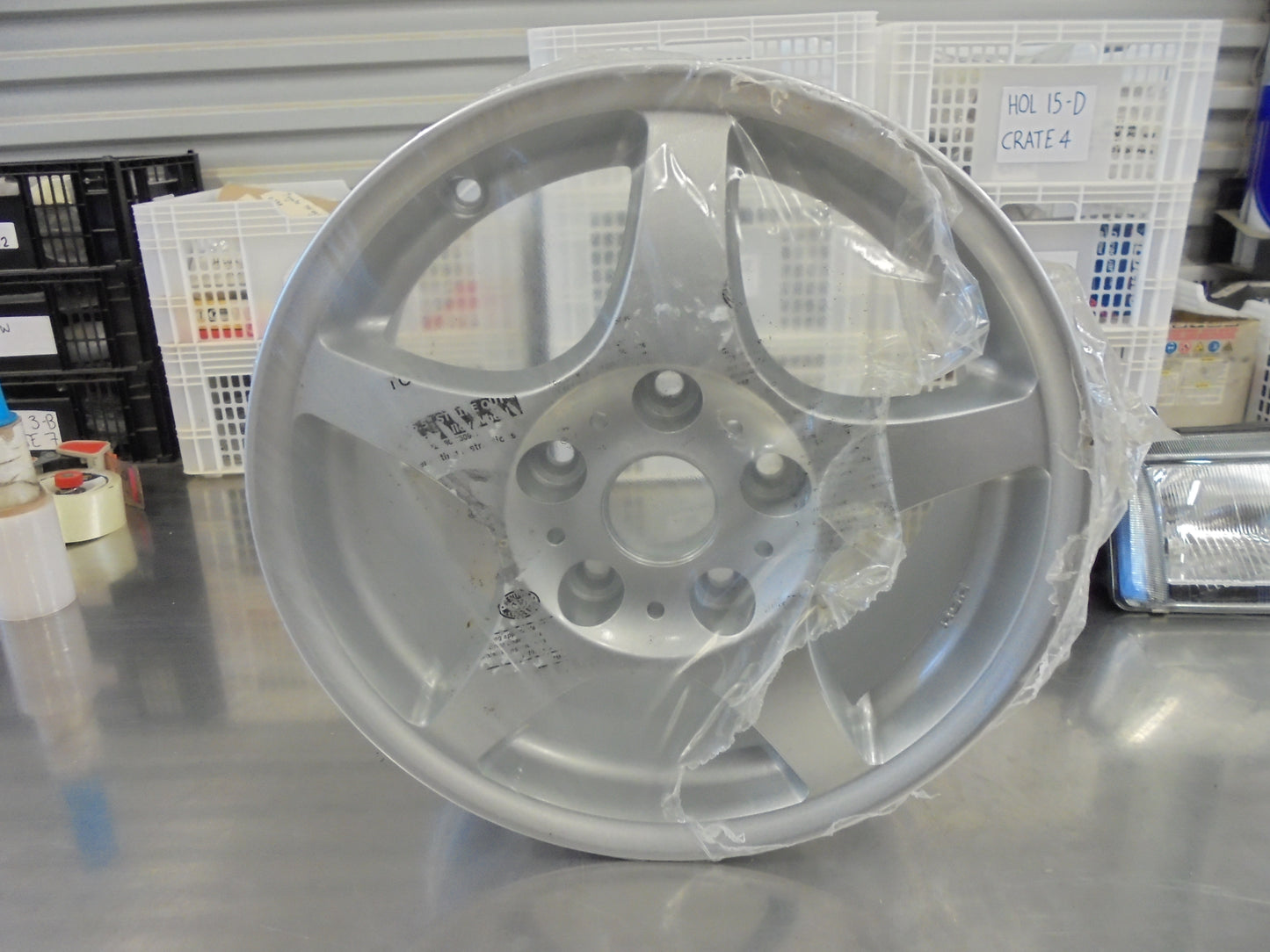 Toyota Camry Genuine 15x6.5 Strike-Out Alloy Wheel New Part