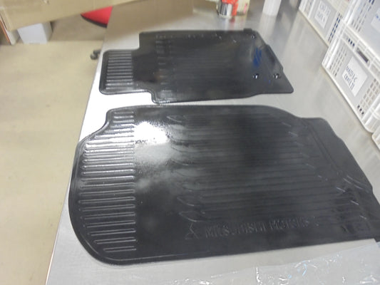 Mitsubishi MQ Triton Genuine Rubber Front Mat Set New Part