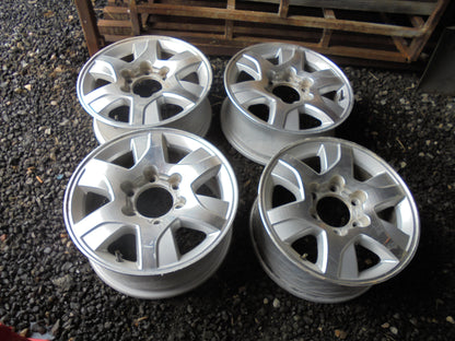 Holden Rg Colorado LT GEnuine Alloy Rim Set of 4 VGC Used Part