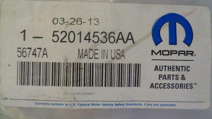 Jeep/Dodge Genuine Upper Radiator Seal New Part