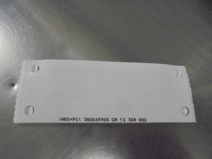 Holden Astra-J Genuine OPC Decal New Part