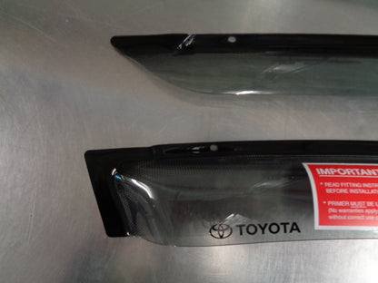 Toyota RAV4 Genuine Slimline Weathershield Set Of 4 New Part