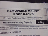 Suzuki SX4 Hatch Genuine Roof Rack Set New Part