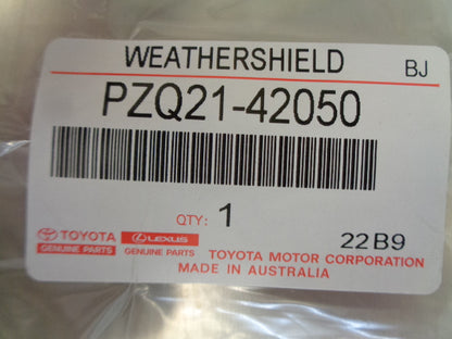 Toyota RAV4 Genuine Slimline Weathershield Set Of 4 New Part