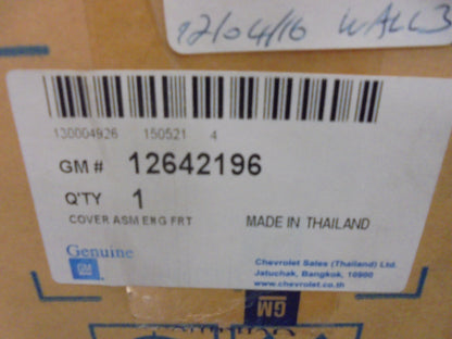 Holden RG Colorado (Duramax) 2.8Ltr Diesel Genuine Engine Front Cover ASM New Part