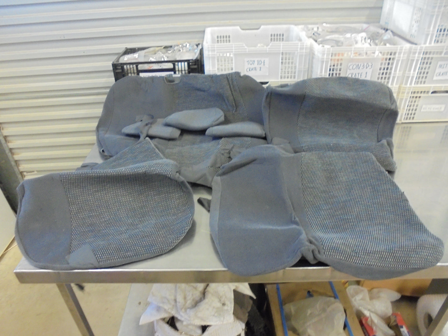 Suzuki SX4 Genuine Cloth Rear Seat Cover Set New Part