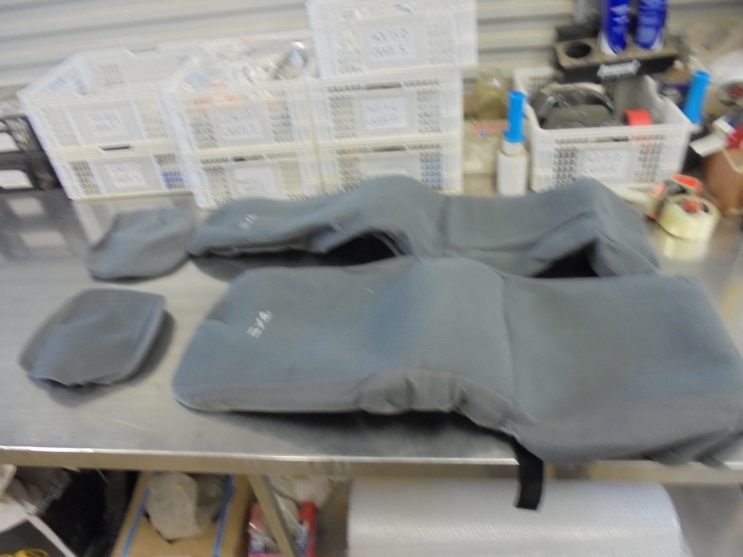 Suzuki SX4 Genuine Cloth Front Seat Cover Set New Part