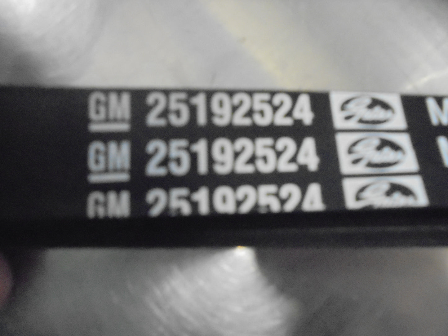 Holden Captiva Genuine 6 Rib Multi V-Drive Belt New Part