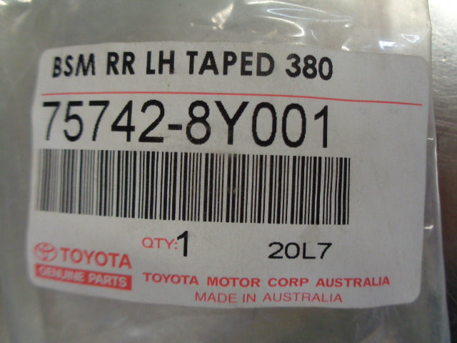 Toyota Camry Genuine Left Hand Rear Door Moulding New Part