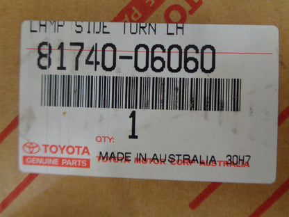 Toyota Camry Genuine Left Hand Mirror Turn Indicator New Part