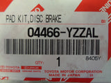 Toyota Kluger Genuine Rear Disc Brake Pad Set New Part