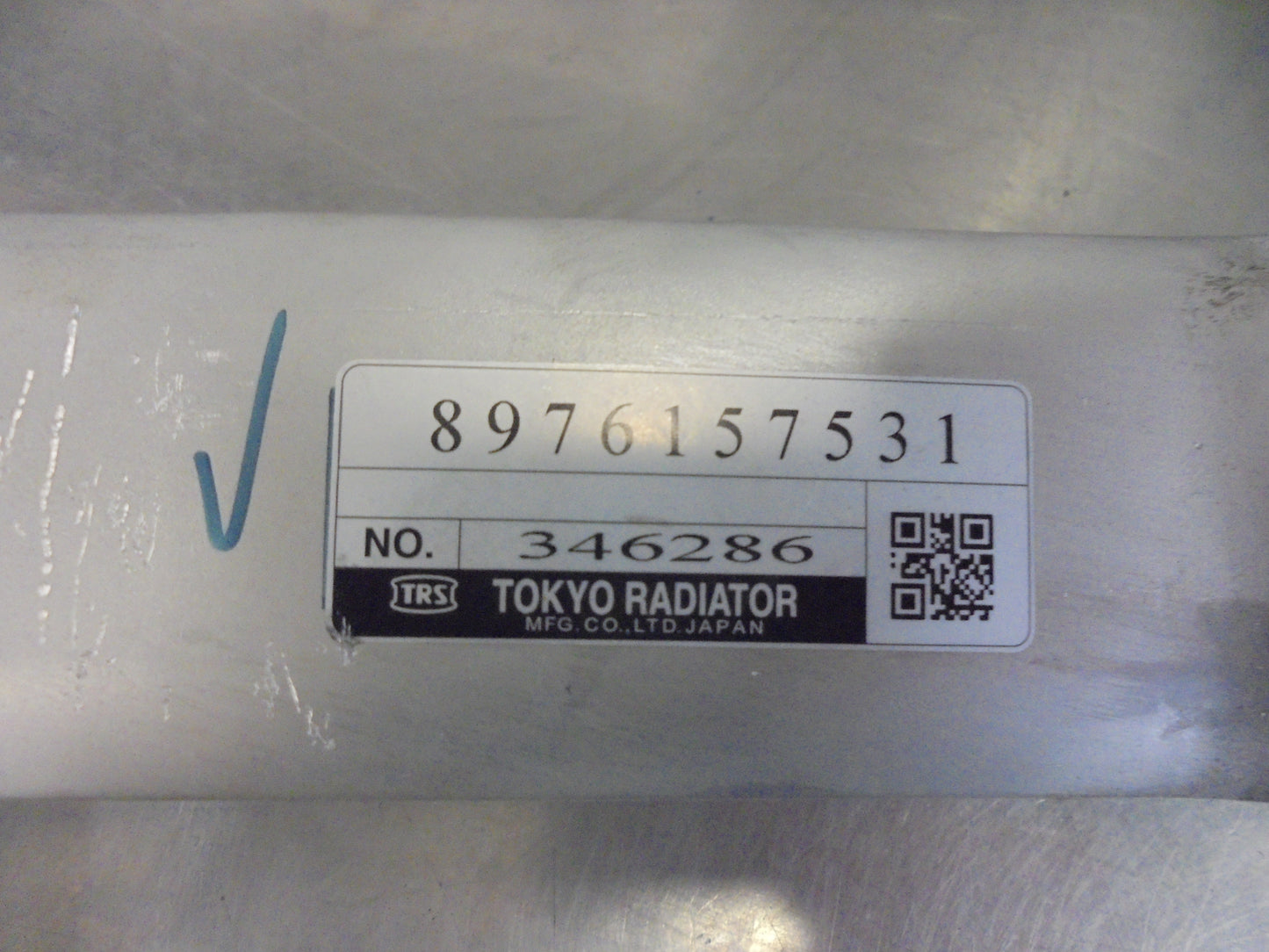 Isuzu Euro5 Engine Genuine Radiator Alloy Guard New Part