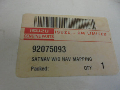 Isuzu Truck Genuine Sat Navigation  System New Part