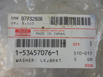 Isuzu Truck Genuine Washer LK,BRKT New Part