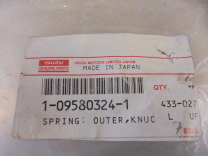 Isuzu Truck Genuine Outer Knuckle Spring New Part
