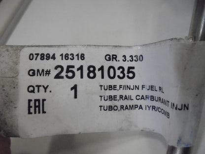 Holden Captiva 2.0 Ltr Diesel Genuine Fuel Injection Hose New Part