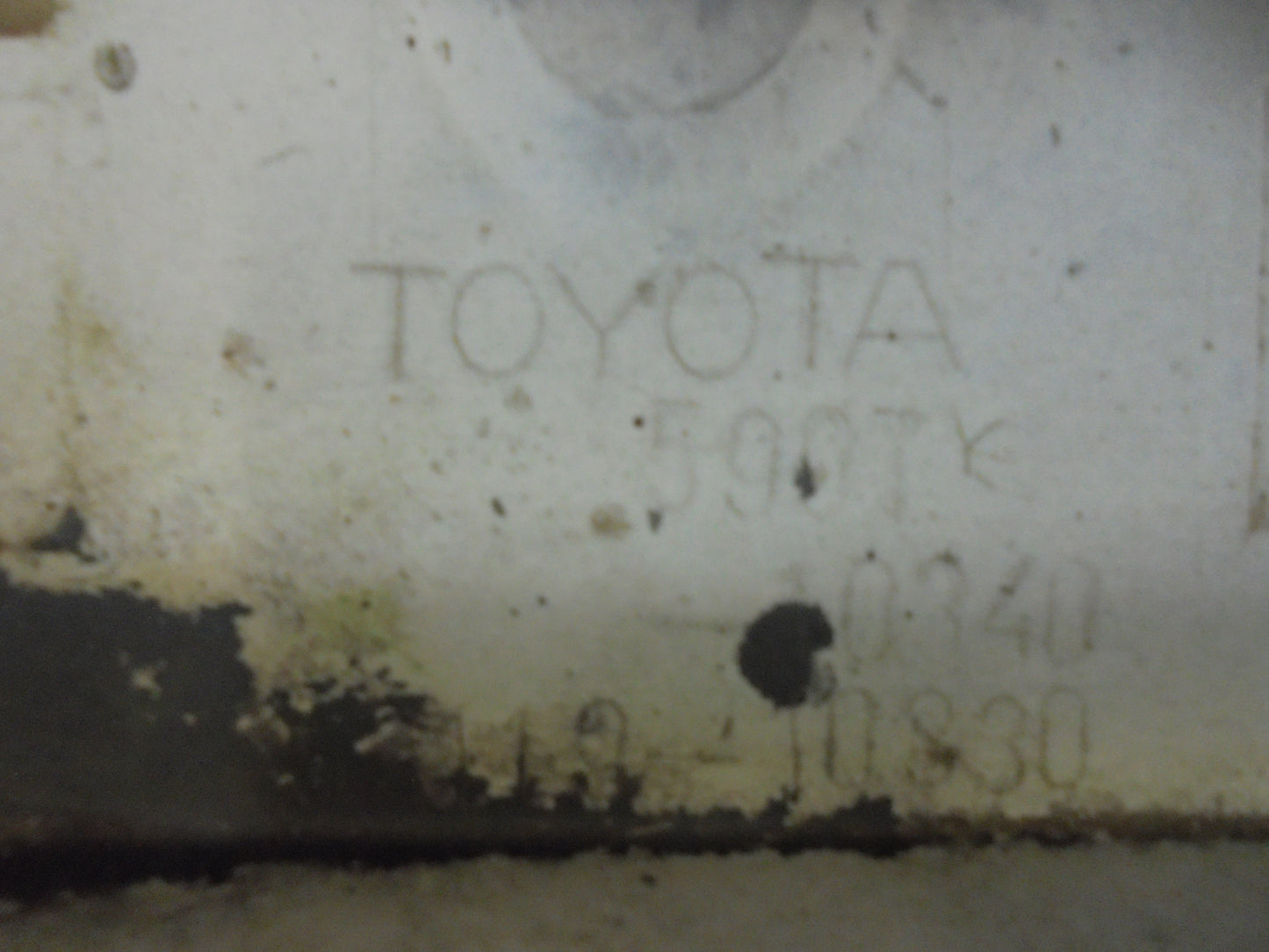 Toyota Starlet Genuine Front Bar Cover Used Part VGC