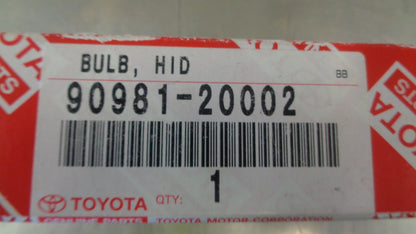 Toyota Avalon/Sienna Genuine HID Bulb New Part