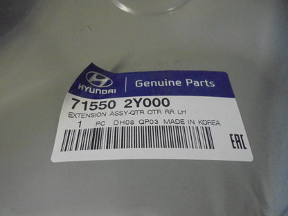 Hyundai Tucson Genuine Left Quarter Extension New Part
