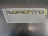 Kia Sorento Genuine Tailgate Sorento Emblem New Part