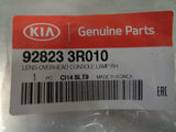 Kia Cadenza / Optima Genuine Overhead Console Right Hand Lens New Part