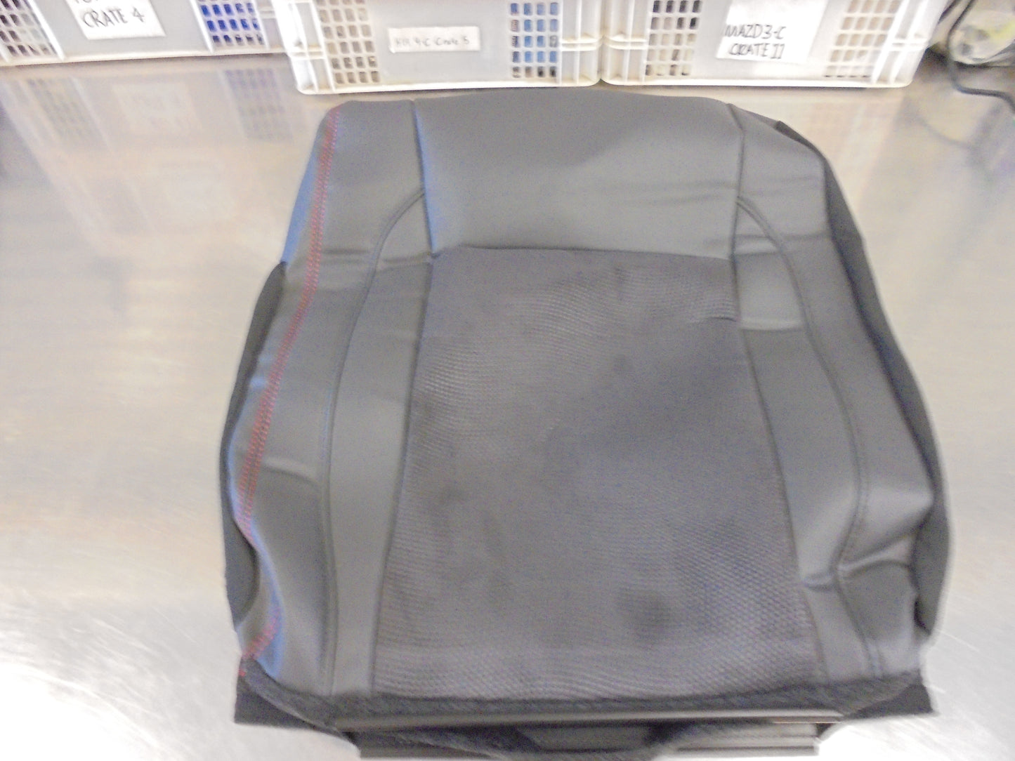 Suzuki Vitara Genuine Right Hand Rear Seat Back Trim Cover Leather And Suede New Part